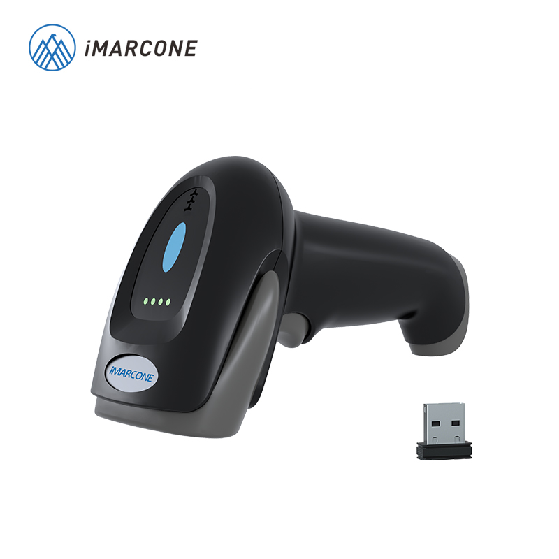 Scanner de codes-barres Bluetooth sans fil laser, prix d'usine