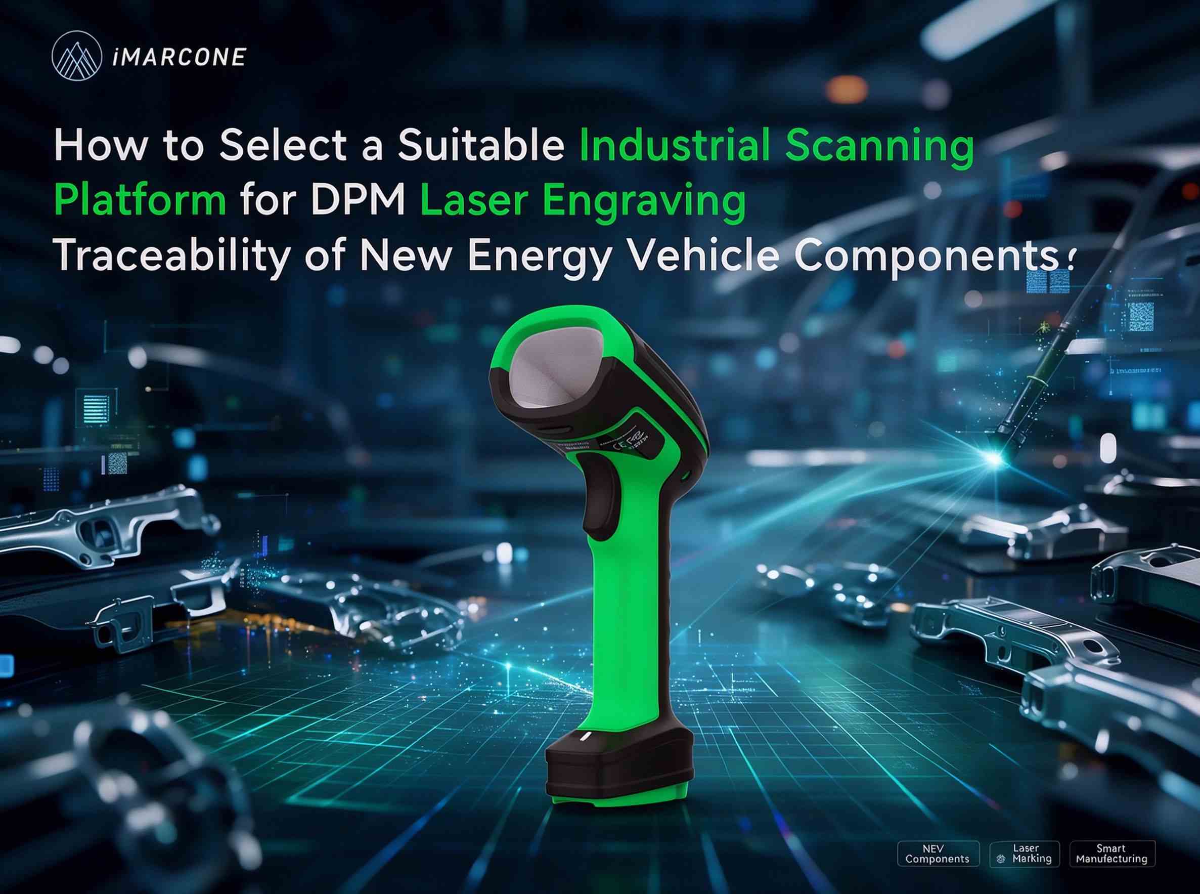 How to Select an Industrial Scanning Platform for NEV Component DPM Laser Code Traceability